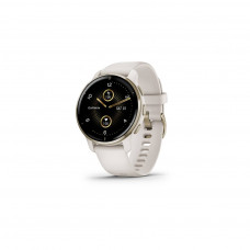 Смарт-годинник Garmin Venu 2 Plus, Ivory + Cream Gold, GPS (010-02496-12)