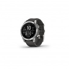 Смарт-годинник Garmin fenix 7, Silver w/Graphite Band, GPS (010-02540-01)