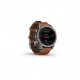 Смарт-годинник Garmin fenix 7 Sapph Solar Titanium w/Chestnut Leather Band, GPS (010-02540-31)