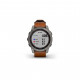 Смарт-годинник Garmin fenix 7 Sapph Solar Titanium w/Chestnut Leather Band, GPS (010-02540-31)