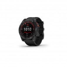 Смарт-годинник Garmin fenix 7X Sol Slate Gray w/Black Band, GPS (010-02541-01)