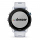 Смарт-годинник Garmin Forerunner 255 Music, Whitestone, GPS (010-02641-31)