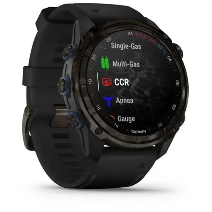 Смарт-годинник Garmin Descent Mk3i 51mm Cbn Gry DLC Ti/Blk Dive Cmptr, EURC,EMEA,GPS смарт- годинник (010-02752-16)