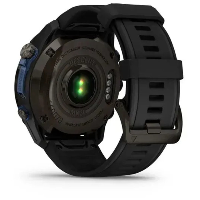 Смарт-годинник Garmin Descent Mk3i 51mm Cbn Gry DLC Ti/Blk Dive Cmptr, EURC,EMEA,GPS смарт- годинник (010-02752-16)