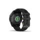 Смарт-годинник Garmin fenix 7 Pro Saph Solar, Crbn Gry DLC Ti w/Black Band, GPS (010-02777-11)