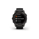 Смарт-годинник Garmin fenix 7 Pro Saph Solar, Crbn Gry DLC Ti w/Black Band, GPS (010-02777-11)