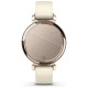 Смарт-годинник Garmin Lily 2, EURC, Cream Gold/Coconut, Silicone (010-02839-70)