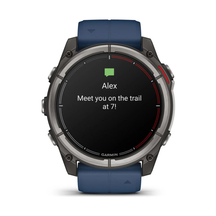 Смарт-годинник Garmin quatix 8 51mm, AMOLED, Saph, GPS смарт-годинник (010-02905-91)