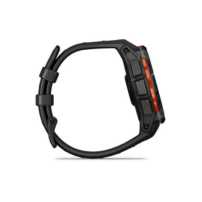 Смарт-годинник Garmin Instinct 3, 45mm, Solar, Black Bezel with Black Band, GPS (010-02934-00)