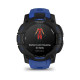 Смарт-годинник Garmin Instinct 3, 45mm, AMOLED, Black with Bolt Blue Band, GPS смарт-годинник (010-02936-03)