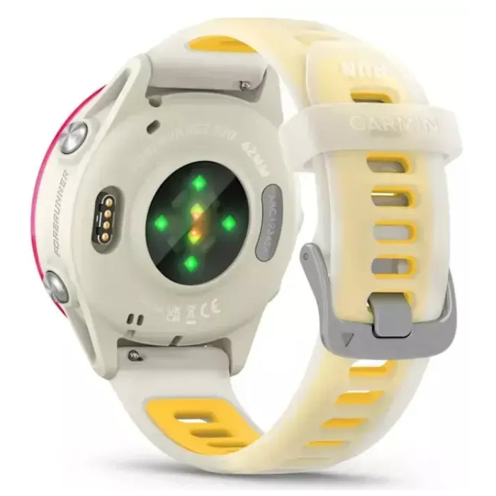 Смарт-годинник Garmin Forerunner 570 - 42MM, Bone/Raspberry/Mango, GPS (010-02970-02)