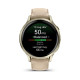 Смарт-годинник Garmin Venu 4 (41mm), Beige w/ Lunar Gold + Leather, GPS смарт-годинник (010-03013-03)