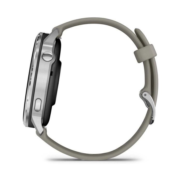 Смарт-годинник Garmin Venu 4 (45mm), Black w/ Silver + Gray, GPS смарт-годинник (010-03014-01)