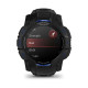 Смарт-годинник Garmin Instinct 3, 50mm, AMOLED, Black with Bolt Blue Accents, GPS смарт-годинник (010-03020-03)