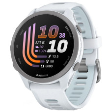 Смарт-годинник Garmin Forerunner 170, GPS, Whitestone/Cloud Blue, GPS смарт-годинник (010-03920-01)