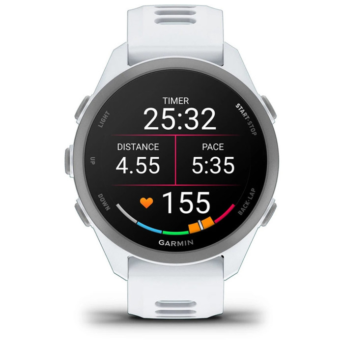 Смарт-годинник Garmin Forerunner 170, GPS, Whitestone/Cloud Blue, GPS смарт-годинник (010-03920-01)