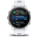 Смарт-годинник Garmin Forerunner 170 Music, GPS, WiFi, Whitestone/Cloud Blue, GPS смарт-годинник (010-03920-11)