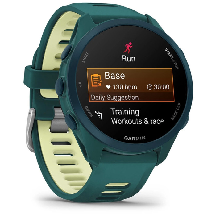 Смарт-годинник Garmin Forerunner 170 Music, GPS, WiFi, Teal Green/Citron, GPS смарт-годинник (010-03920-12)