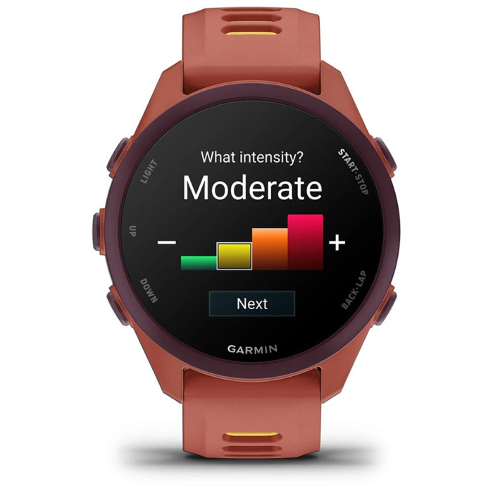 Смарт-годинник Garmin Forerunner 170 Music, GPS, WiFi, Red Pink/Mango, GPS смарт-годинник (010-03920-13)