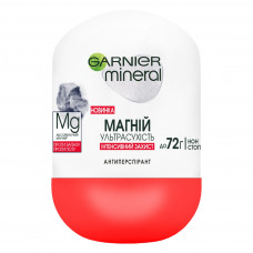 Антиперспірант Garnier Mineral Магній Ультрасухість роликовий 50 мл (3600542309943)