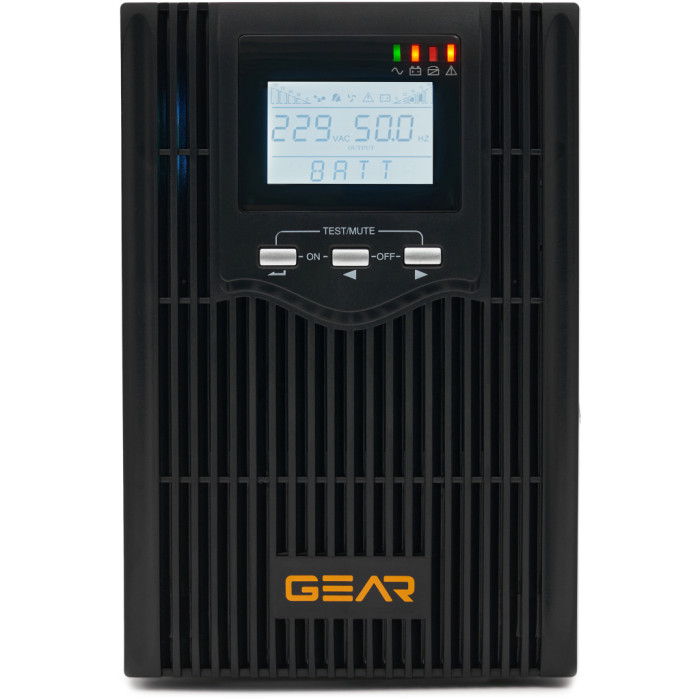 Пристрій безперебійного живлення GEAR GU-2000PS