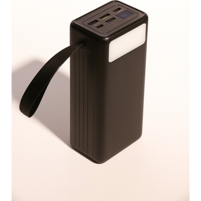 Батарея універсальна GEAR 40000mAh, PD/22.5W, black (SPO4)