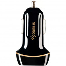 Зарядний пристрій Gelius Ultra Voyager GU-CC02 2USB 2.4A + Cable MicroUSB Black (00000077715)