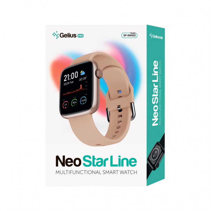 Смарт-годинник Gelius Pro GP-SW002 (Neo Star Line) Gold