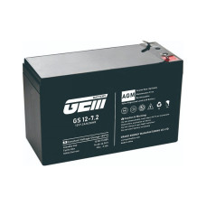 Батарея до ДБЖ GEM GS 12V-7.2Ah (GS 12-7.2)