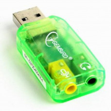 Перехідник USB2.0-Audio Gembird (SC-USB-01)