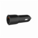Зарядний пристрій Gembird 1xUSB-C PD20W + 1xUSB QC3.0 car adapter black (TA-UC-AC2PDQC38-CAR-01)
