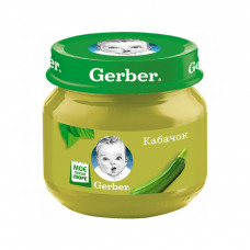 Дитяче пюре Gerber Кабачок 80 г (7613287348036)