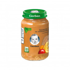 Дитяче пюре Gerber Ласощі по-італійськи, 190 г (7613036460941)