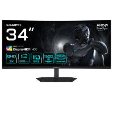 Монітор GIGABYTE G34WQC2 EK