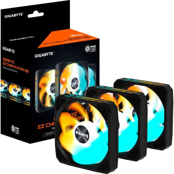 Кулер до корпусу GIGABYTE GP-GBT EZFAN1203