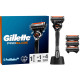 Бритва Gillette Fusion ProGlide з 4 змінними картриджами + Підставка (8700216357227)
