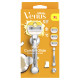 Бритва Gillette Venus Pro ComfortGlide Coconut з 3 змінними картриджами + гачок для бритви (8700216970105)