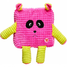 Іграшка для собак GimDog Cuddly Cubes Мордочки Рожева 30 см (8009632057682)