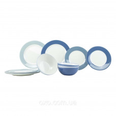 Набір туристичного посуду Gimex Tableware Colour 12 Pieces 4 Person Sky (6910121)