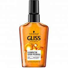 Олія для волосся Gliss 6 ефектів для всіх типів волосся 75 мл (4015000978569)