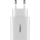Зарядний пристрій Globex 2xUSB-C 30W FastPower white (30WCC)