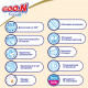 Підгузок GOO.N Premium Soft Newborn до 5 кг розмір SS на липучках 20 шт (863220)