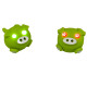 Комплект велофар Good Bike Silicone Mumps Green (90303Green-IS)