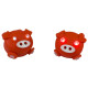 Комплект велофар Good Bike Silicone Mumps Red (90303Red-IS)