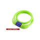 Замок велосипедний Good Bike SILI CIPHER 12 х 600 мм Green (92766-IS)