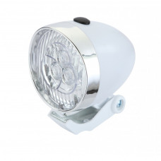 Передня велофара Good Bike RETRO STYLE 3 LED White (94315W-IS)
