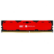 Модуль пам'яті для комп'ютера DDR4 8GB 2400 MHz Iridium Red Goodram (IR-R2400D464L15S/8G)