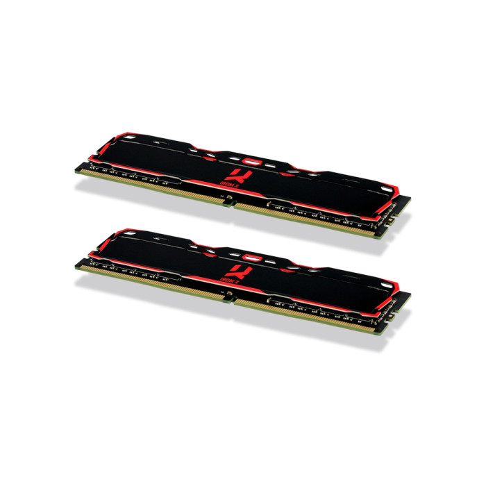 Модуль пам'яті для комп'ютера DDR4 32GB (2x16GB) 3200 MHz IRDM Black Goodram (IR-X3200D464L16A/32GDC)