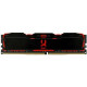 Модуль пам'яті для комп'ютера DDR4 8GB 3200 MHz Iridium Black Goodram (IR-X3200D464L16S/8G)