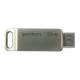USB флеш накопичувач Goodram 32GB ODA3 Silver USB 3.0 / Type-C (ODA3-0320S0R11)